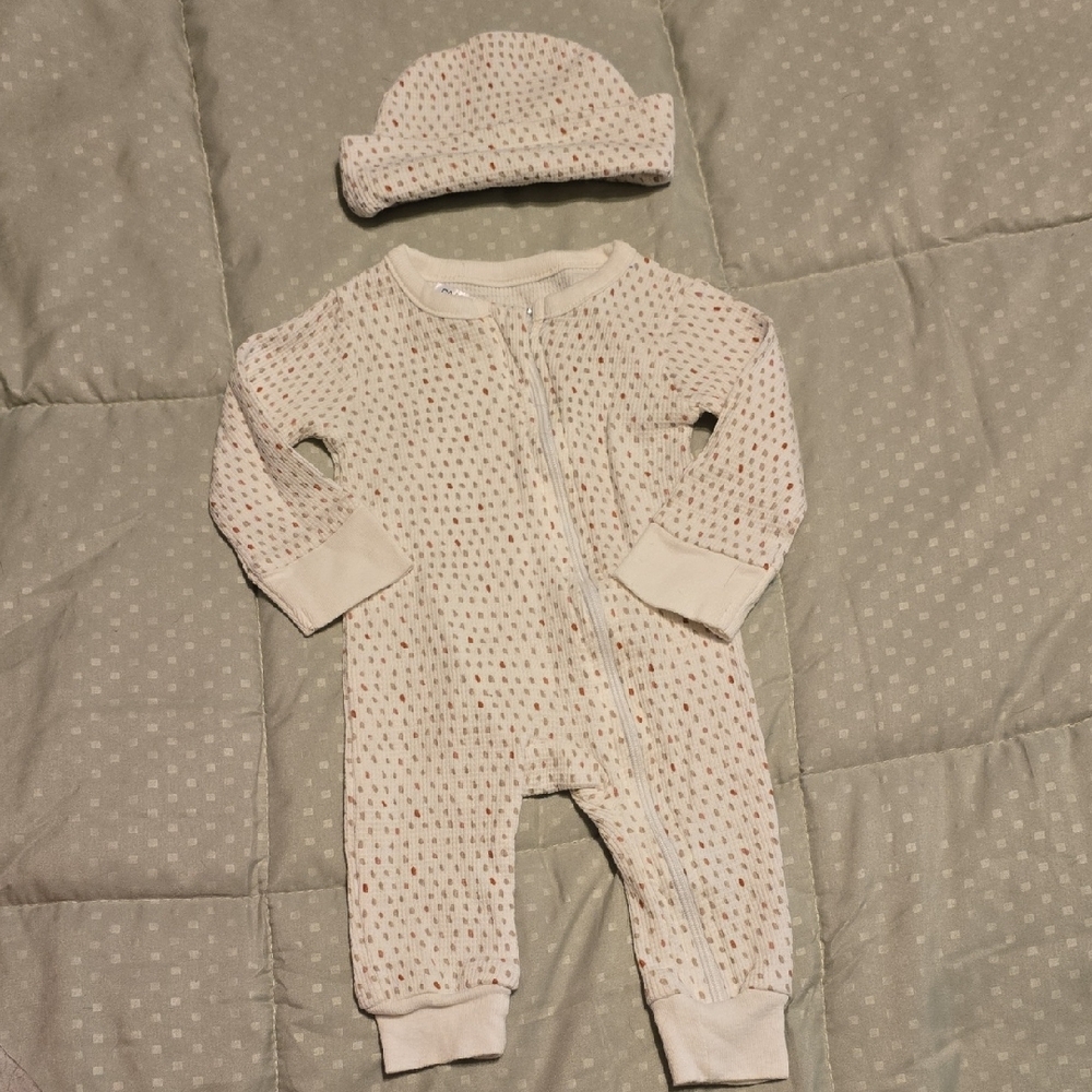 Nwot Cream One Piece Footies for Ultimate Comfort